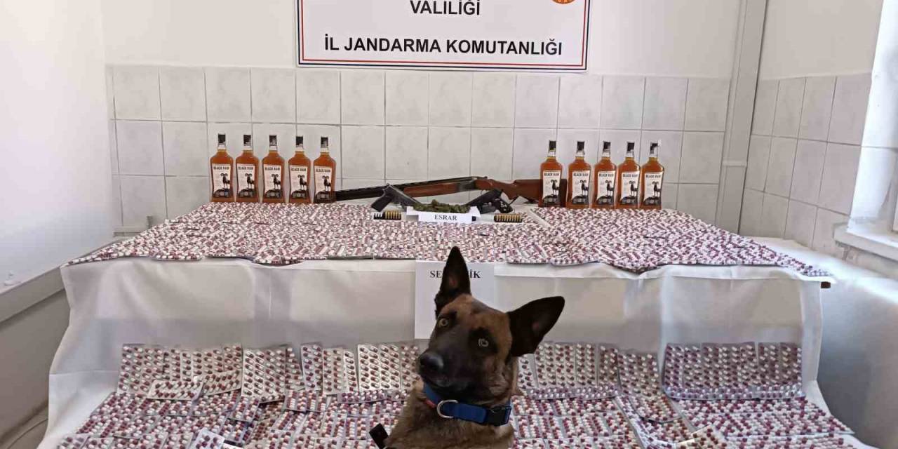 Afyonkarahisar’da 6 Bin 500 Adet Uyuşturucu Ele Geçirildi