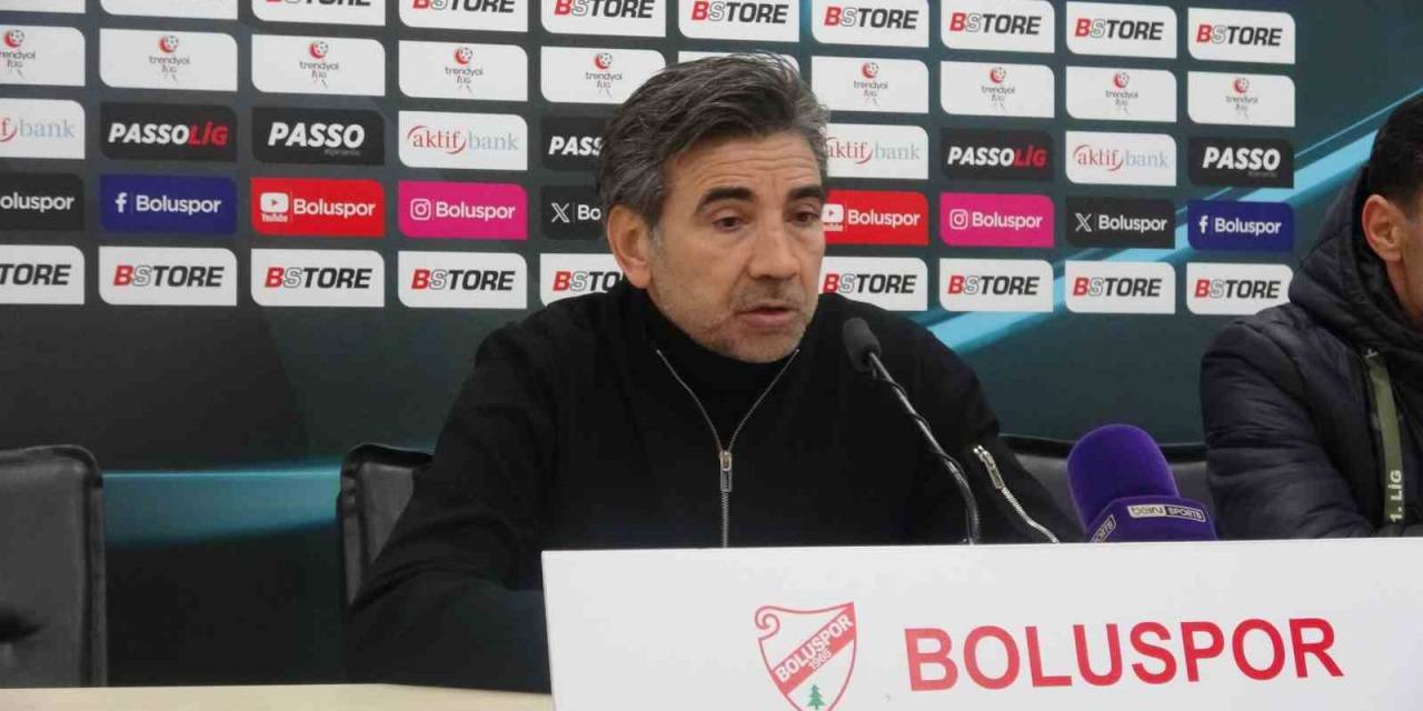 Boluspor - Manisa Fk Maçının Ardından