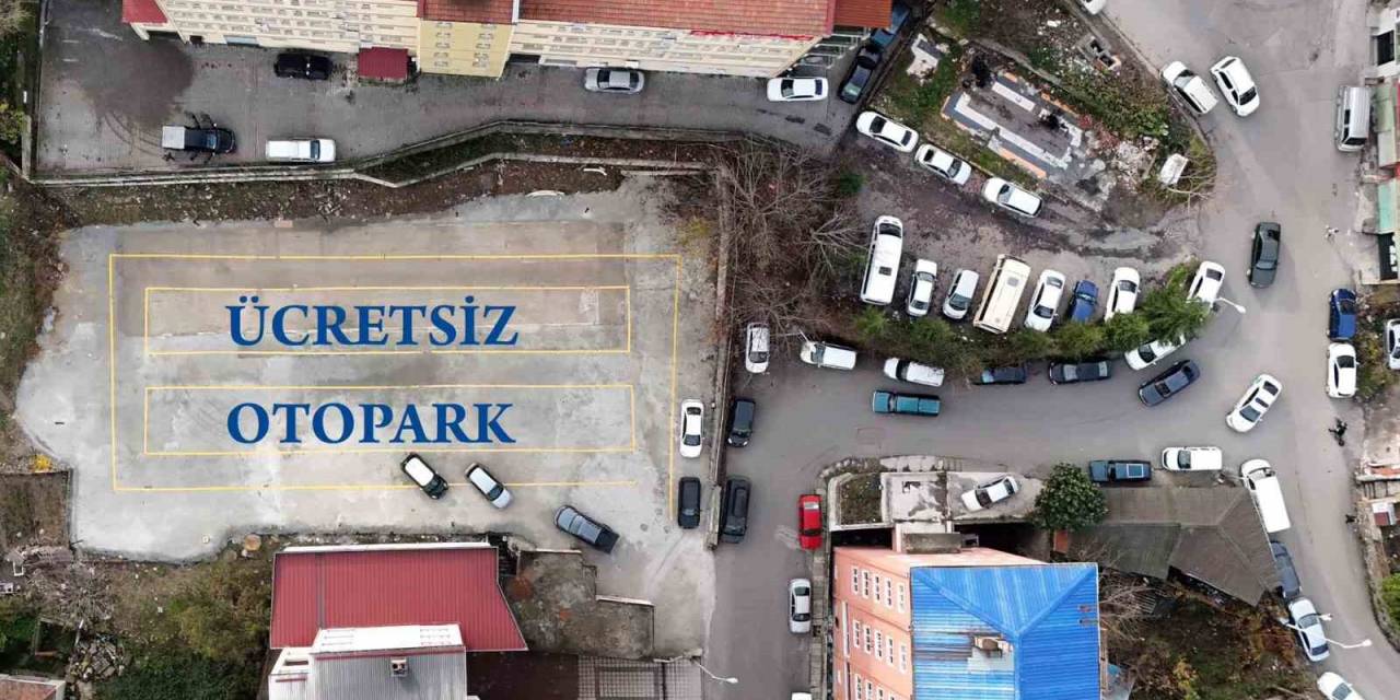 Zonguldak’ta Yeni Ücretsiz Otopark Alanı Açılıyor