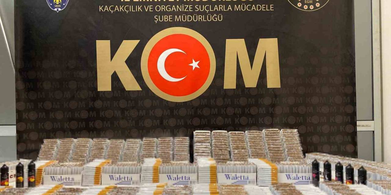 Kütahya’da Kaçak Tütün Operasyonu: 13 Gözaltı