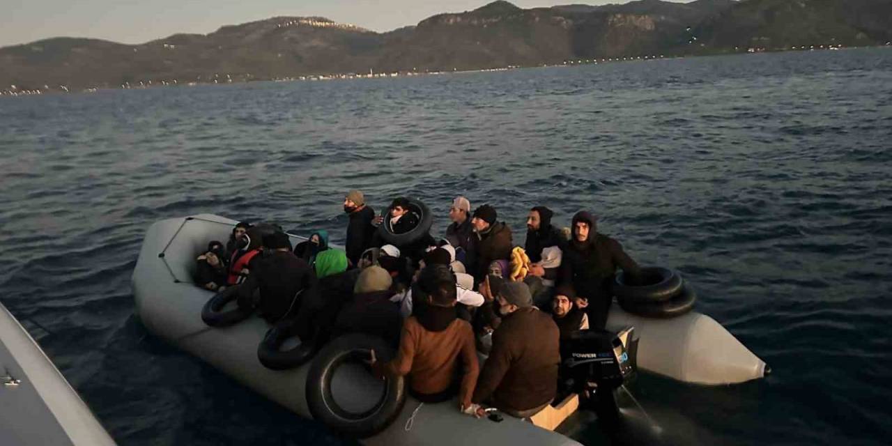 Ayvacık Açıklarında 116 Kaçak Göçmen Yakalandı