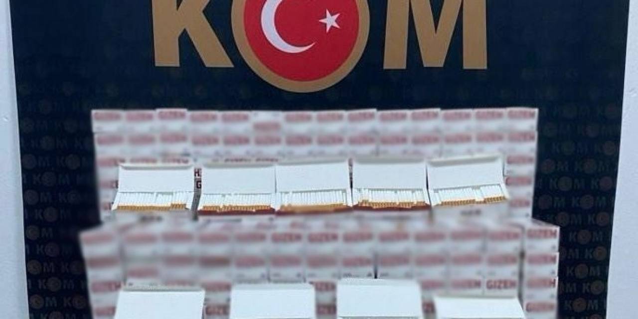 Kars’ta 61 Bin 400 Makaron Ele Geçirildi