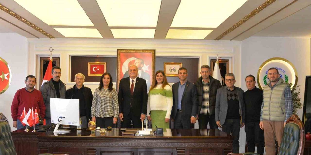 Başkan Bakkalcıoğlu, Birleşik Emekliler Sendikası Yeni Yönetimi İle Bir Araya Geldi