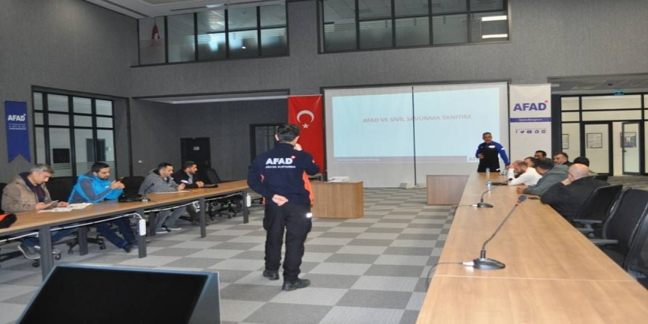 Afad’tan Teiaş Arama Kurtarma Ekibine Hafif Arama Kurtarma Eğitimi