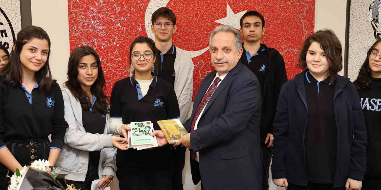 Talaslı Öğrencilerden Başkan Yalçın’a Teşekkür Ziyareti