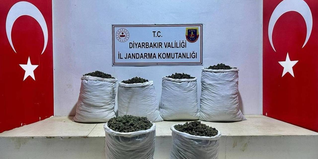 Lice’de 3 Ayrı Noktada 79 Kilo Esrar Ele Geçirildi
