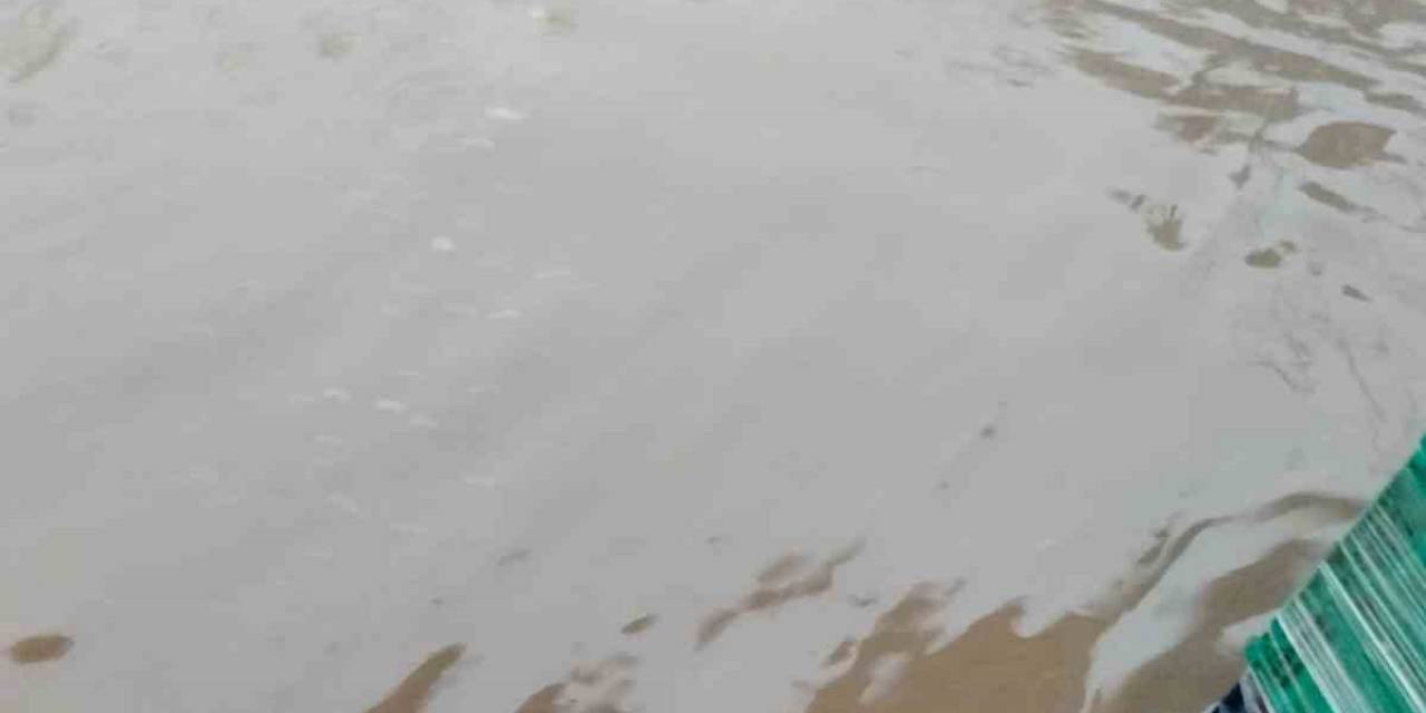 Mardin’de Yağış Nedeniyle Marketleri Su Bastı