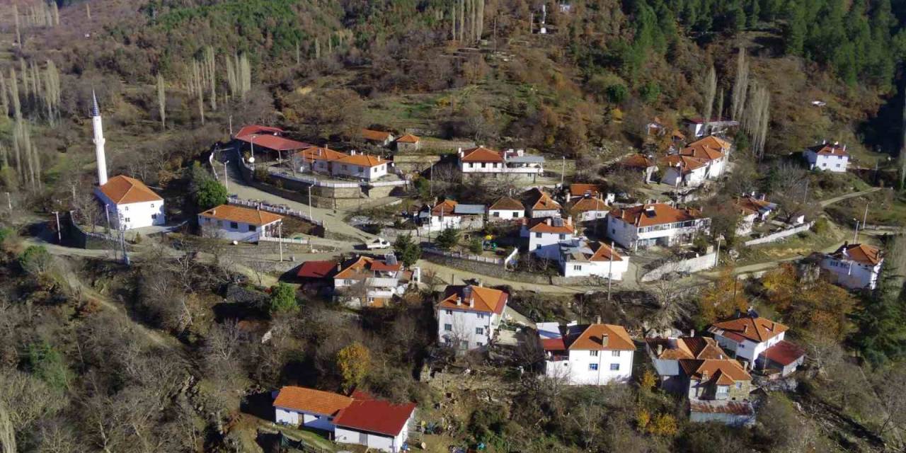 Kuyucak’taki Evler Tek Renge Büründü