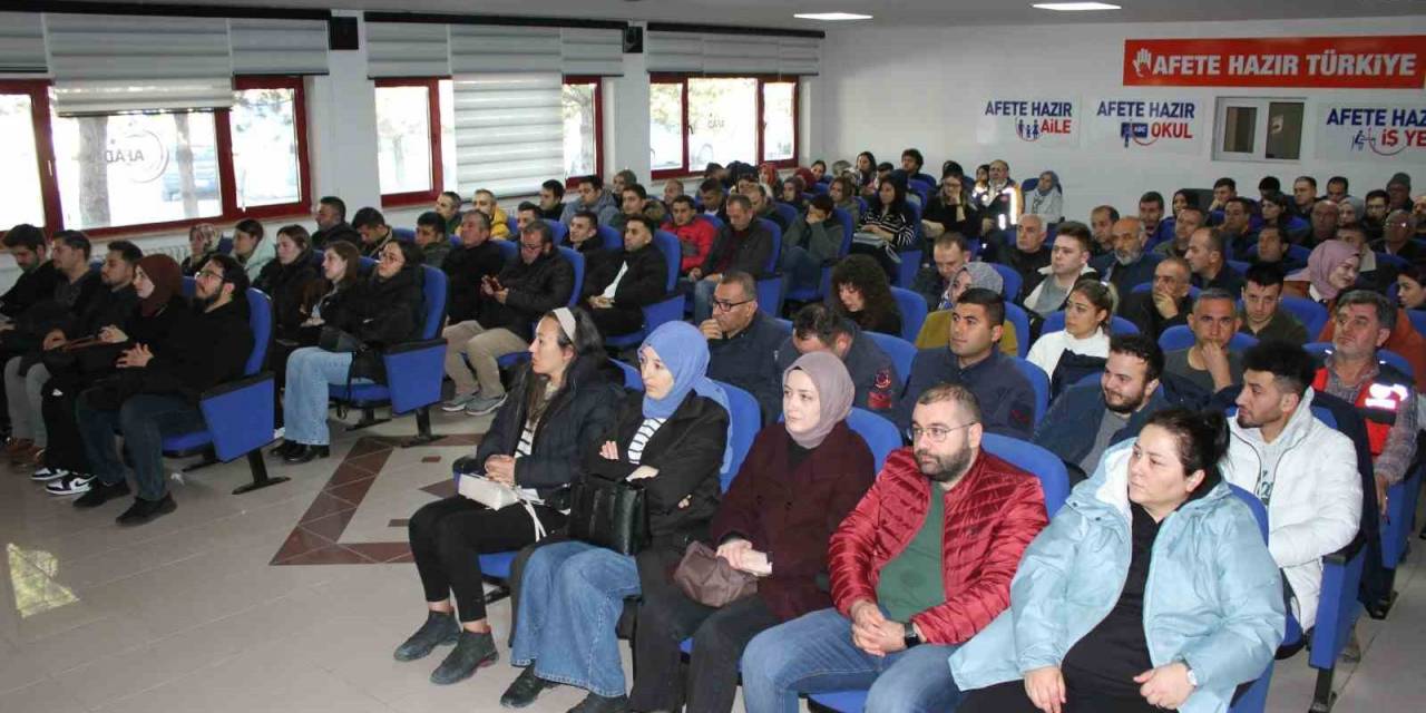 Afyonkarahisar’da Koordineli Çalışma Ve Olay Yeri Yönetimi Eğitimi