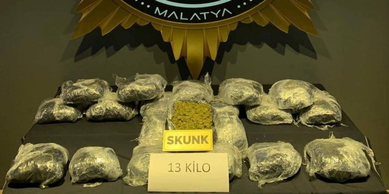Malatya Tren Garı’nda Uyuşturucu Operasyonu