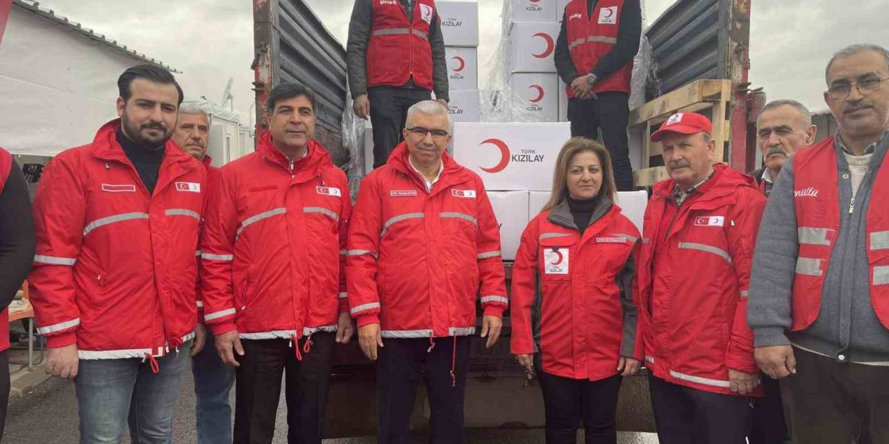 Kızılay’dan, Osmaniye’deki Depremzedelere Kışlık Yardımı