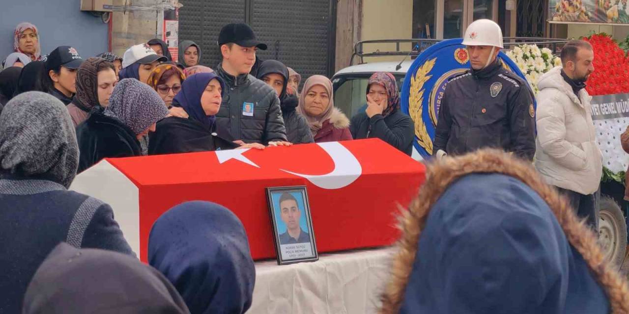 Cumhurbaşkanlığı Koruma Görevlisi Polis Son Yolculuğa Uğurlandı