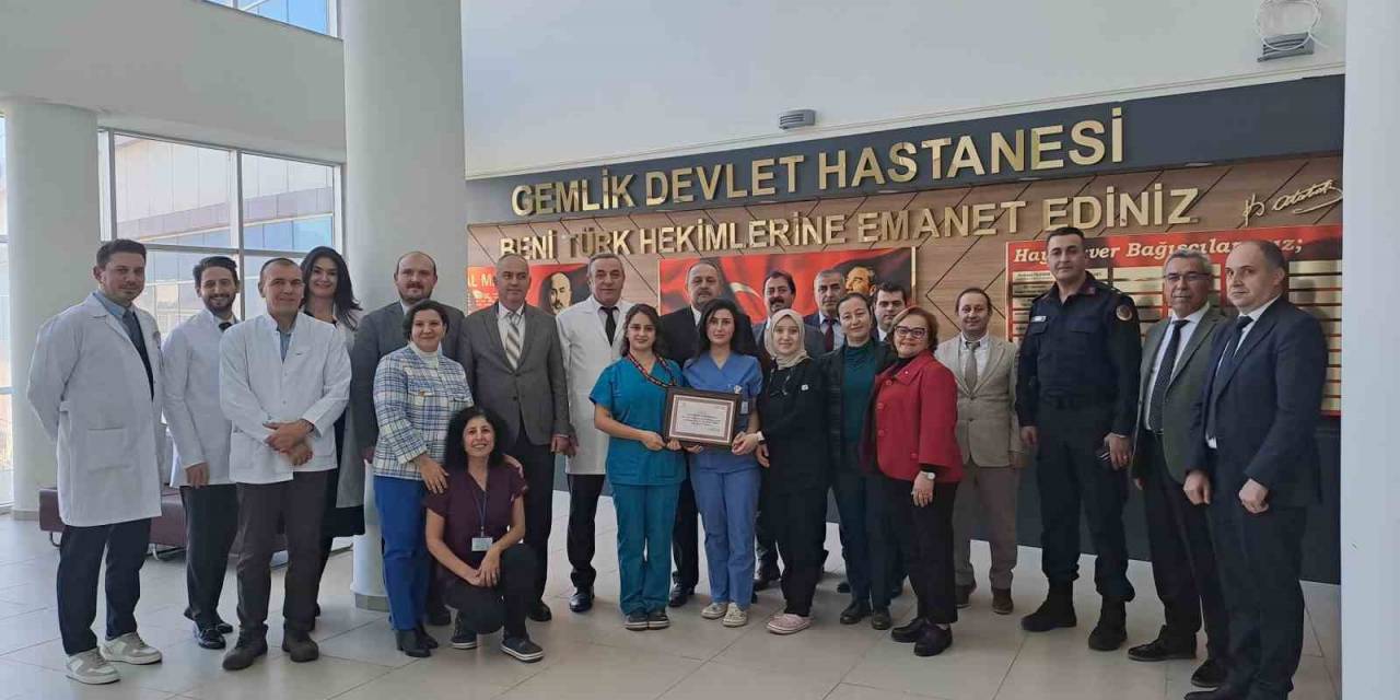 Gemlik Devlet Hastanesi ‘Anne Dostu Hastane’ Unvanı Aldı