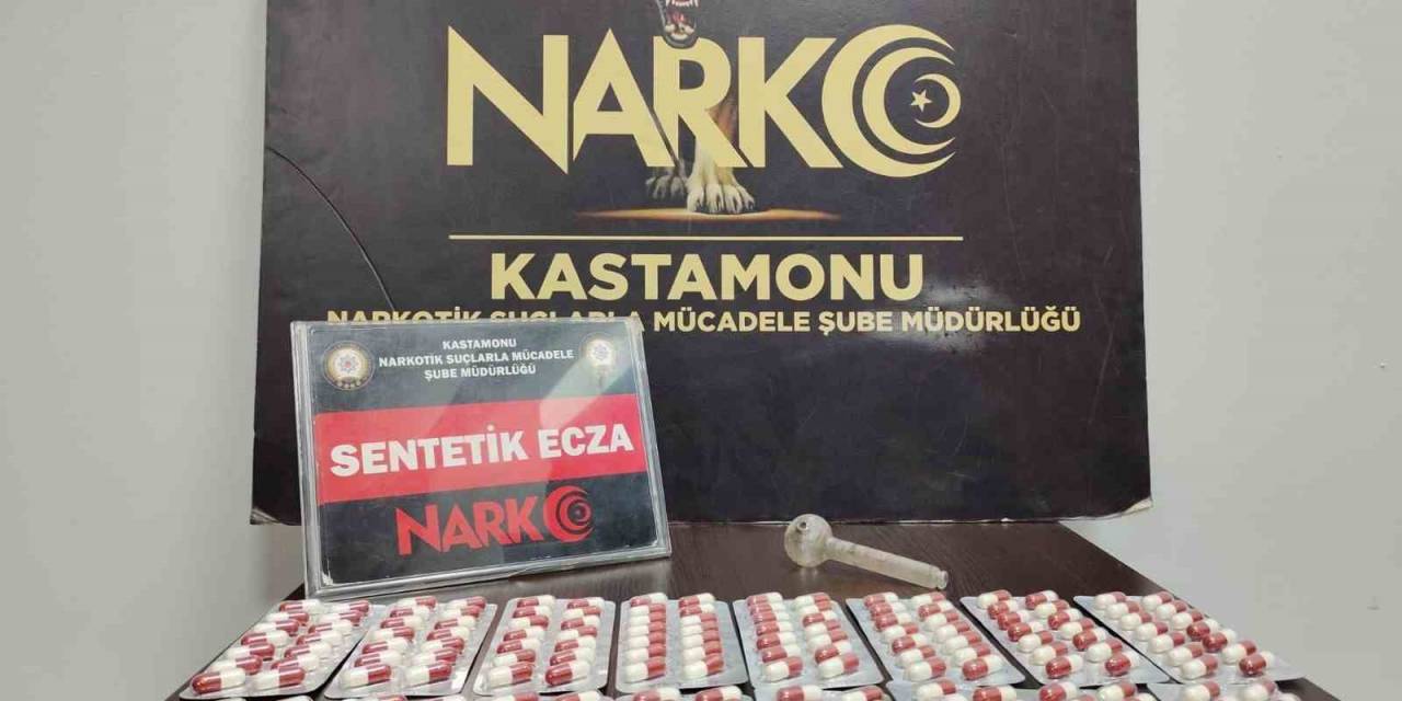 Kastamonu’da 224 Adet Uyuşturucu Hap Ele Geçirildi: 1 Tutuklama