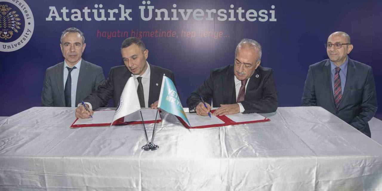 Atatürk Üniversitesi, İş Birliği Protokollerine Bir Yenisi Daha Ekledi