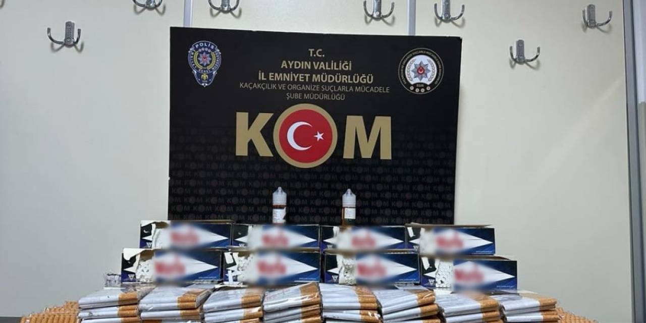Aydın’da 10 Kilo Kaçak Tütün Ele Geçirildi