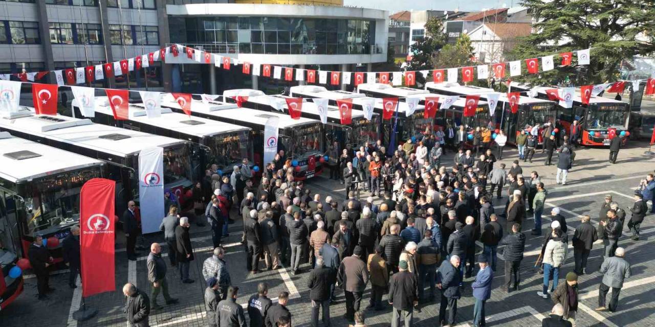 Düzce Belediyesi Ulaşım Filosunu Güçlendirildi