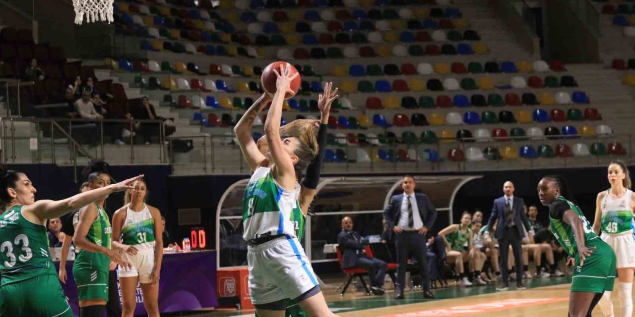 Kadınlar Basketbol Süper Ligi: İzmit Belediyespor: 69 - Ogm Ormanspor: 65