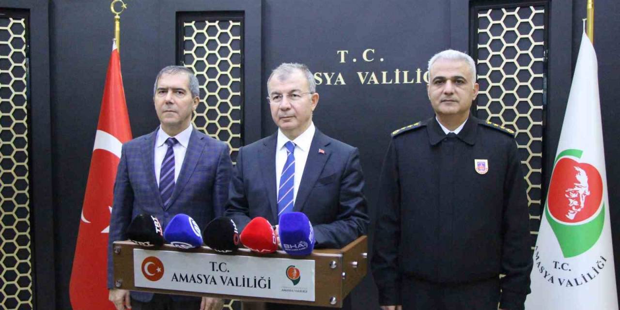 Amasya Valisi Doruk: “Zehir Tacirlerine Yönelik 600 Operasyon Gerçekleştirdik”