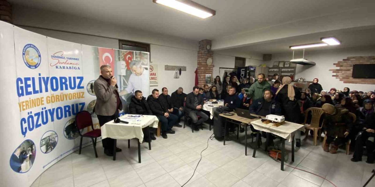 Karabiga Belediye Başkanı Ahmet Elbi, 5 Yıllık Çalışmalarını Anlattı