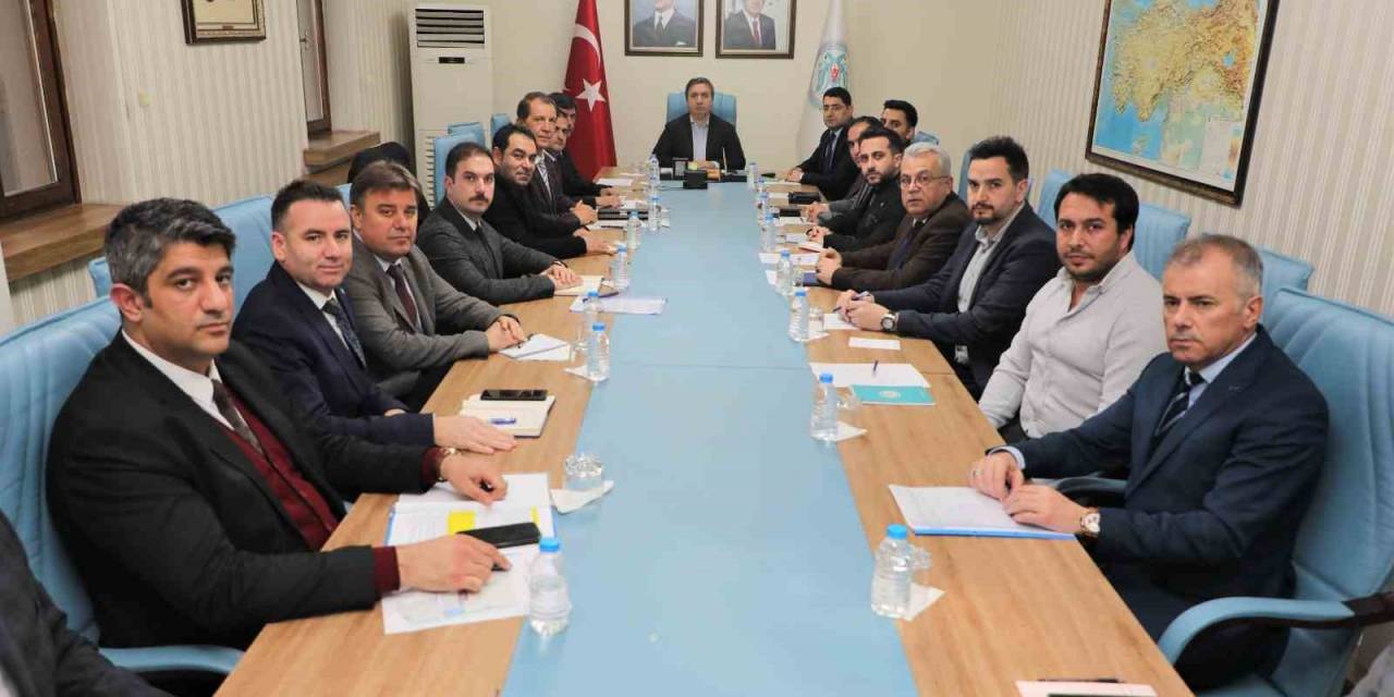 Erzincan Toplu Sera Bölgesi İle İlgili Toplantı Yapıldı