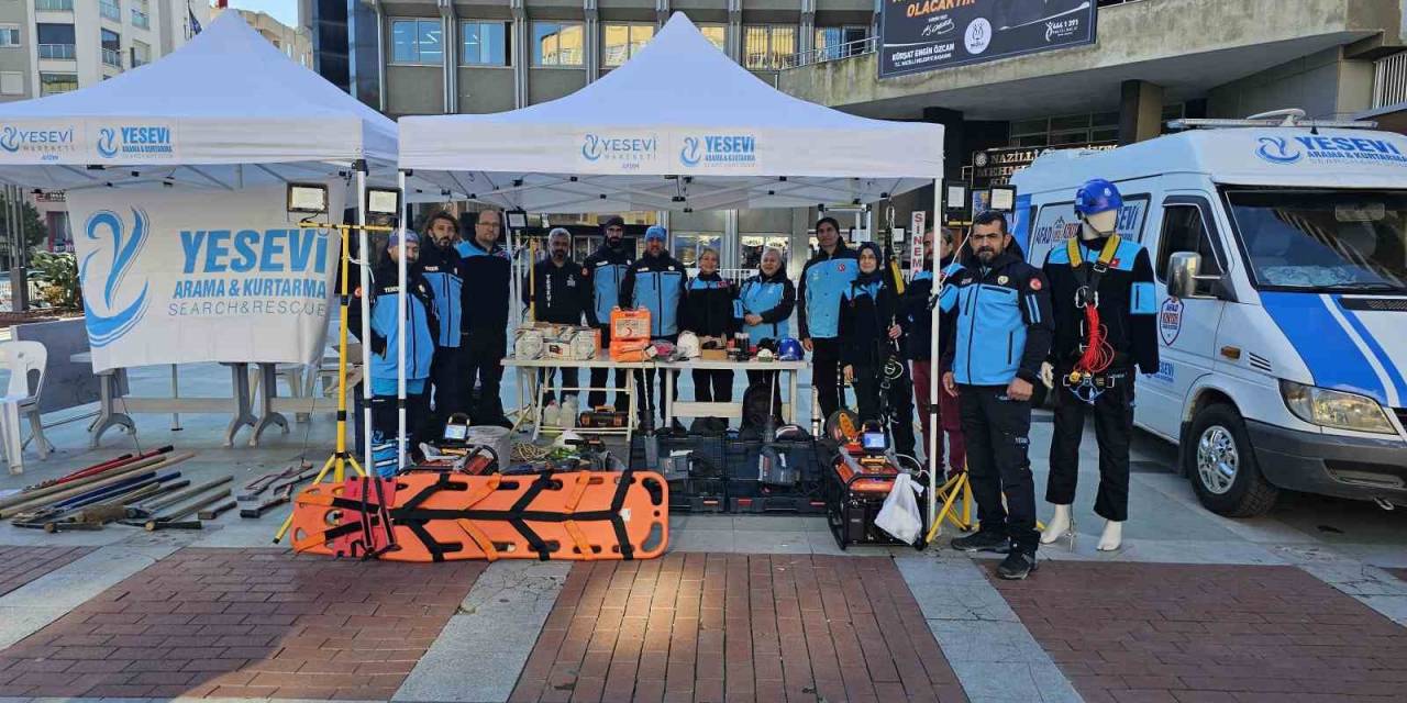 Aydın Yesevi Arama Kurtarma Ekibi Tanıtıldı