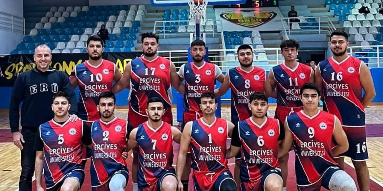 Erciyes Üniversitesi Basketbolda Şampiyon Oldu