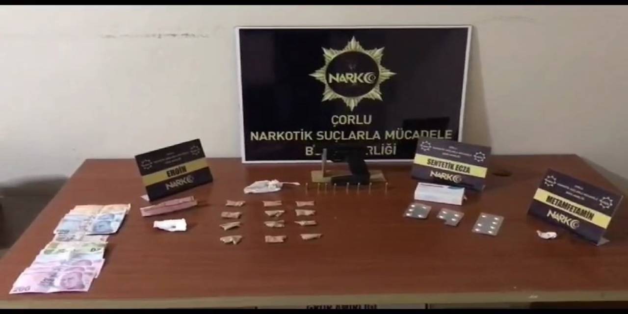 Tekirdağ’da Uyuşturucu Operasyonunda 4 Kişi Tutuklandı