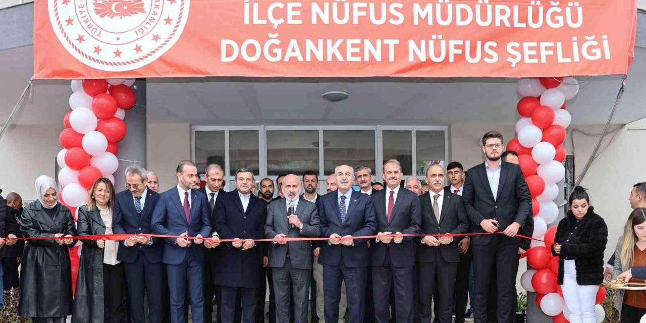 Doğankent Nüfus Şefliği Törenle Açıldı