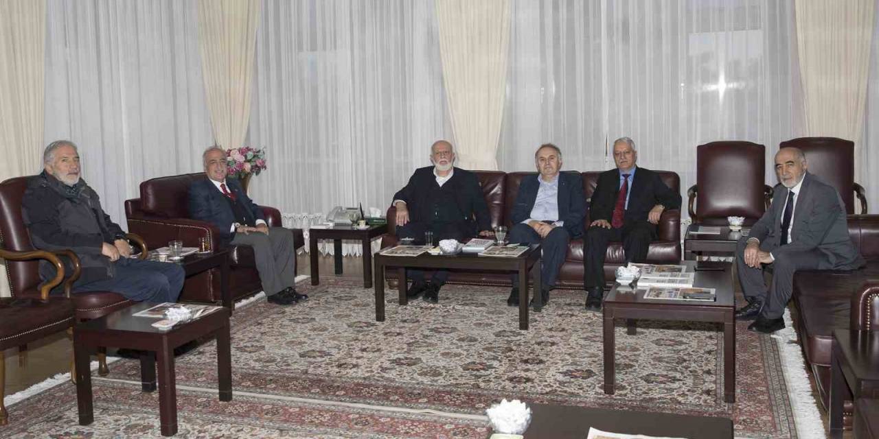 Rektör Çomaklı’nın Stk Temsilcileri İle Görüşmeleri Devam Ediyor