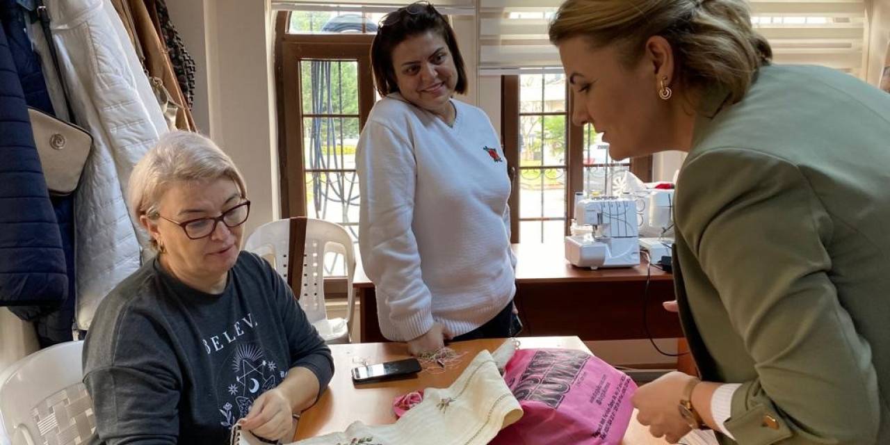 Başkan Hürriyet, Üreten Kadınlarla Bir Araya Geldi