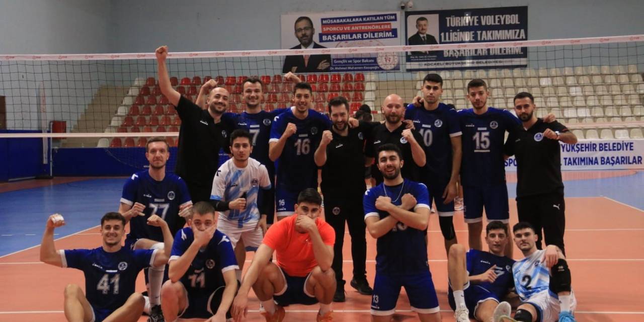 Tvf Erkekler Voleybol 1. Ligi: Kocaeli Büyükşehir Belediye Kağıtspor: 3 - Ziraat Bankkart: 0