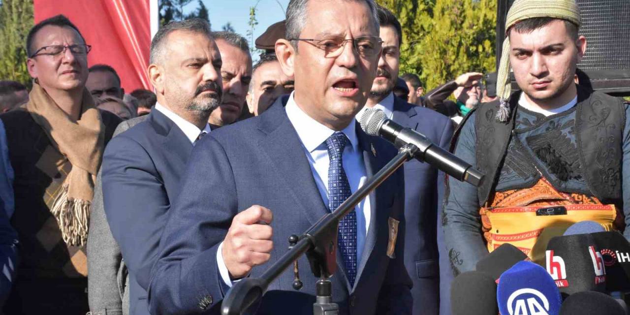 Şehit Asteğmen Kubilay Anmasına, Chp Lideri Özel’den Mesajlar