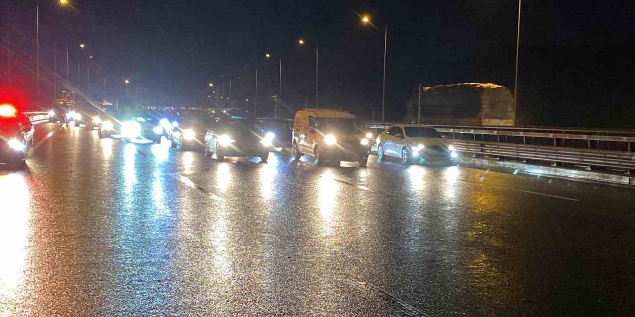 Rehine Krizi Sebebiyle Kapanan Kuzey Marmara Otoyolu 3 Saat Sonra Açıldı
