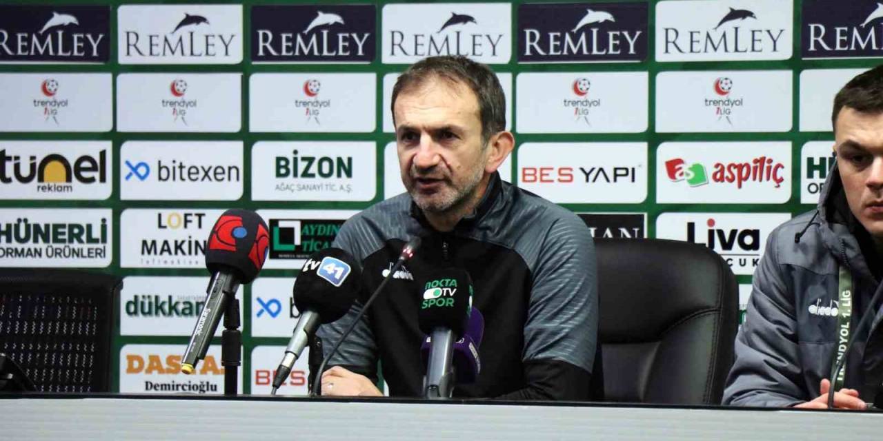 Sakaryaspor - Kocaelispor Maçının Ardından