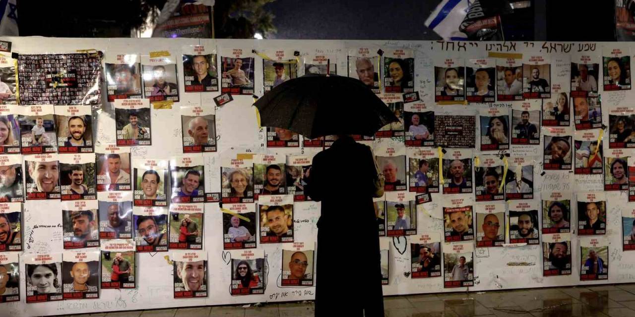 İsrail’de Esir Protestoları Sürüyor