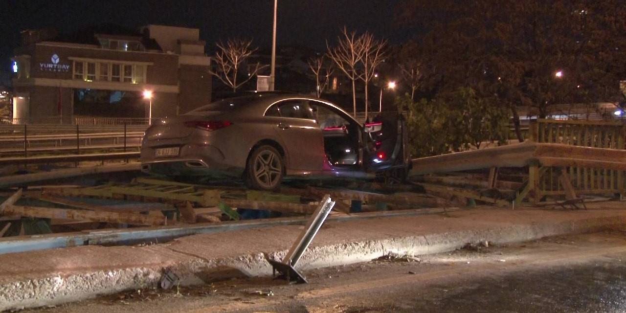 Kadıköy’de Alkollü Sürücü Kaza Yapınca Kazayı Çeken Basın Mensuplarına Saldırdı