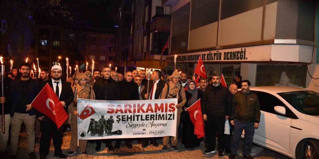 Esenyurt’ta Sarıkamış Şehitleri Unutulmadı