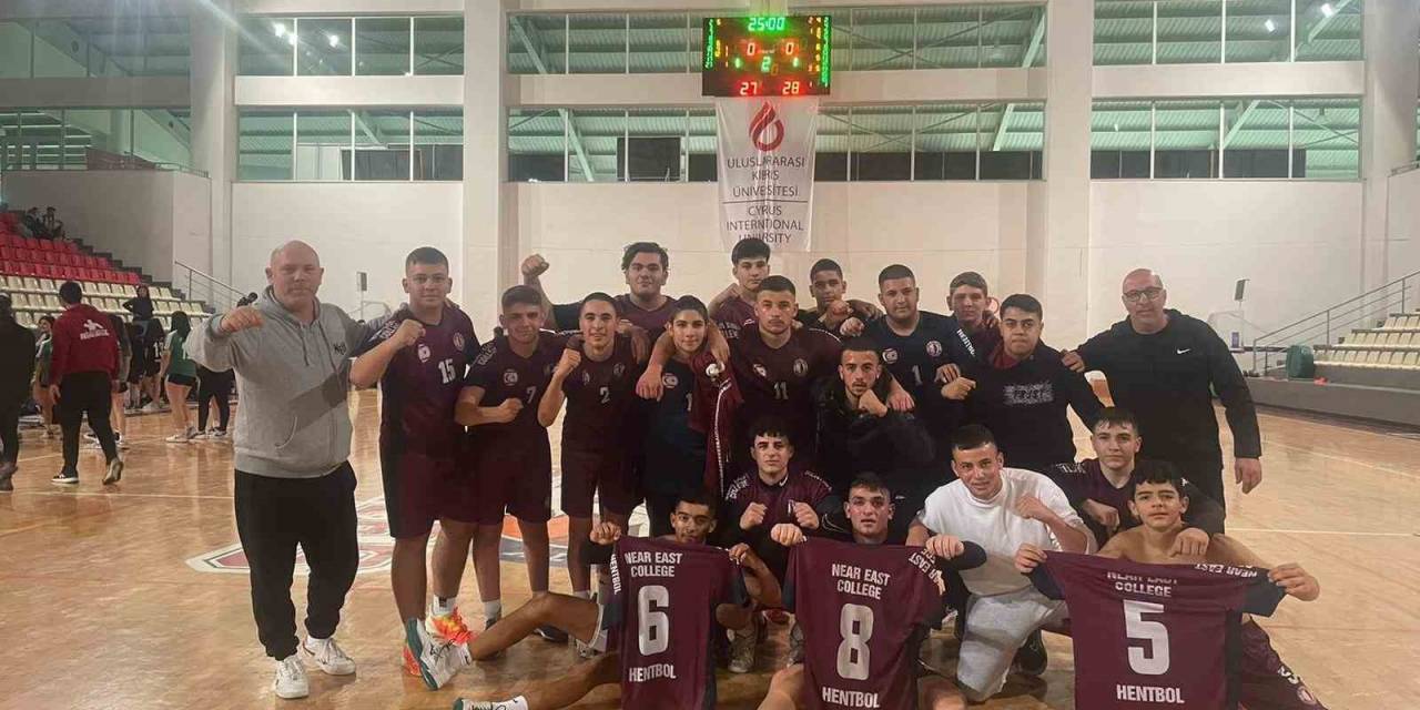 Yakın Doğu Koleji Erkek Hentbol Takımı, Kktc Şampiyonu Oldu