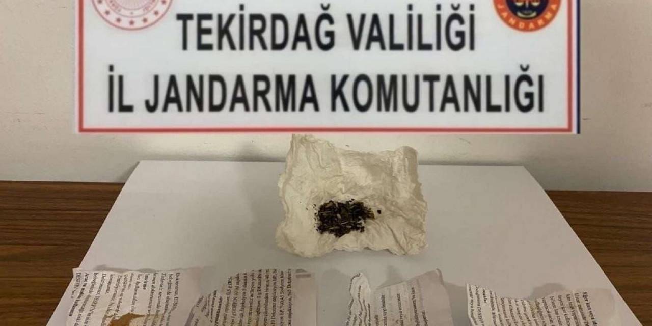 Tekirdağ’da Silah Ve Uyuşturucu Operasyonu