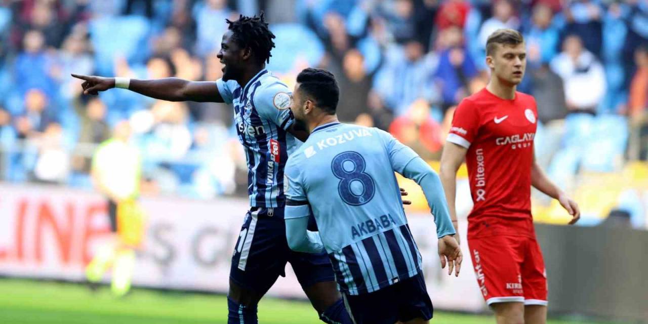 Trendyol Süper Lig: Adana Demirspor: 2  - Antalyaspor: 0 (İlk Yarı)