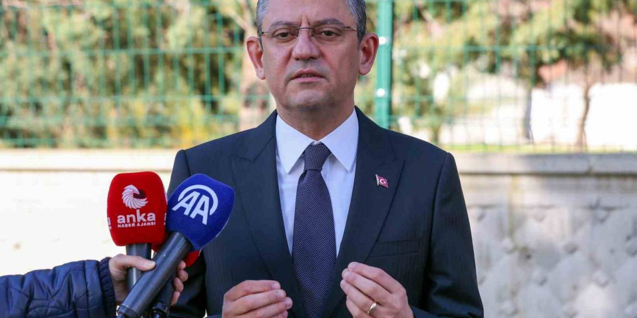 Özgür Özel’den Bildiri Açıklaması: "Öyle Yağma Yok"