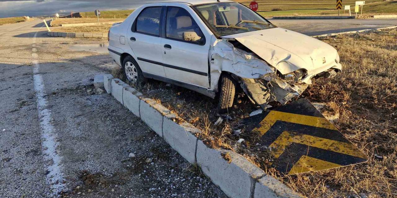 Çorum’da Trafik Kazası: 1 Yaralı
