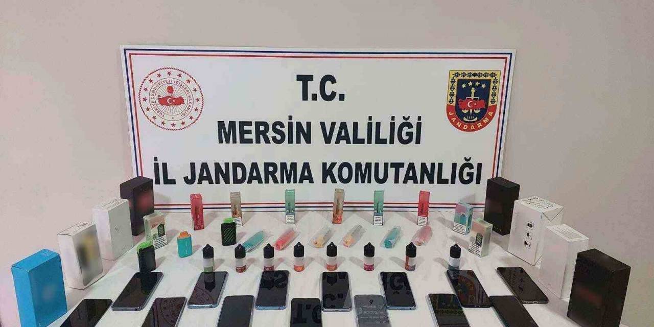 Mersin’de Kaçakçılık Operasyonu: 1 Gözaltı