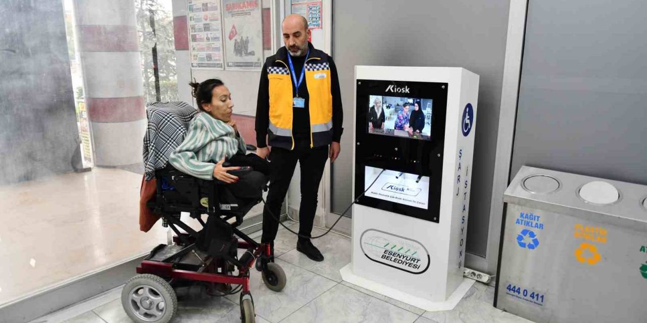 Esenyurt Belediyesi’nden Engelli Vatandaşlara Önemli Hizmet