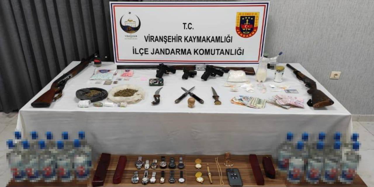 Şanlıurfa’da Uyuşturucu Operasyonu: 8 Gözaltı