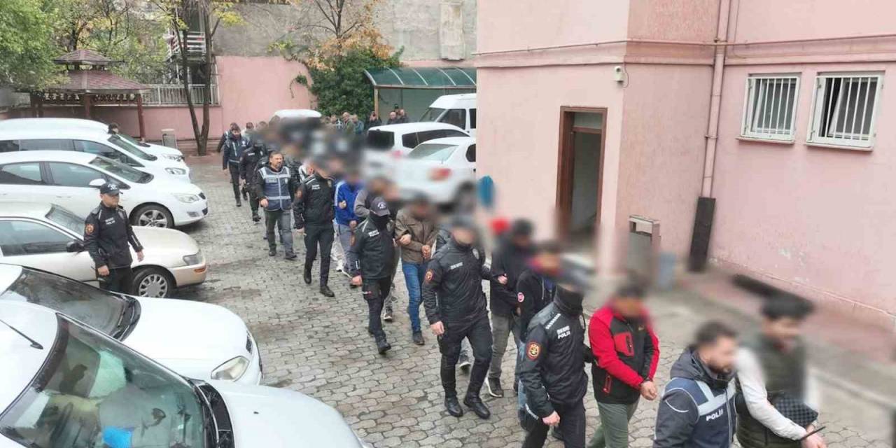 Konya’da Aranan 71 Şahıs Yakalandı
