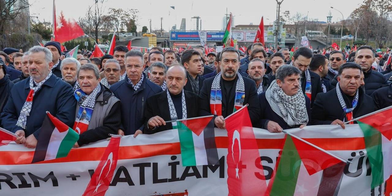 Başkan Murat Ercan Gazze Direnişinin Yanında