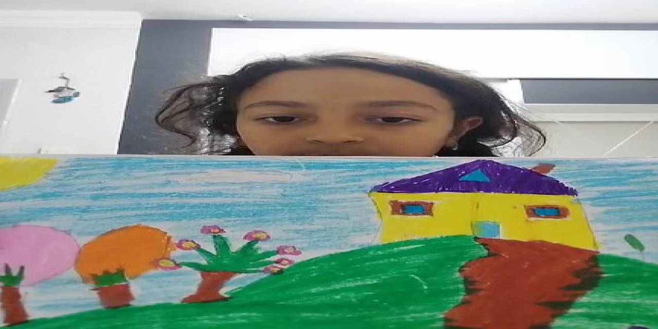 Filistin’deki Arkadaşları İçin İstediği Dünyayı Resmetti