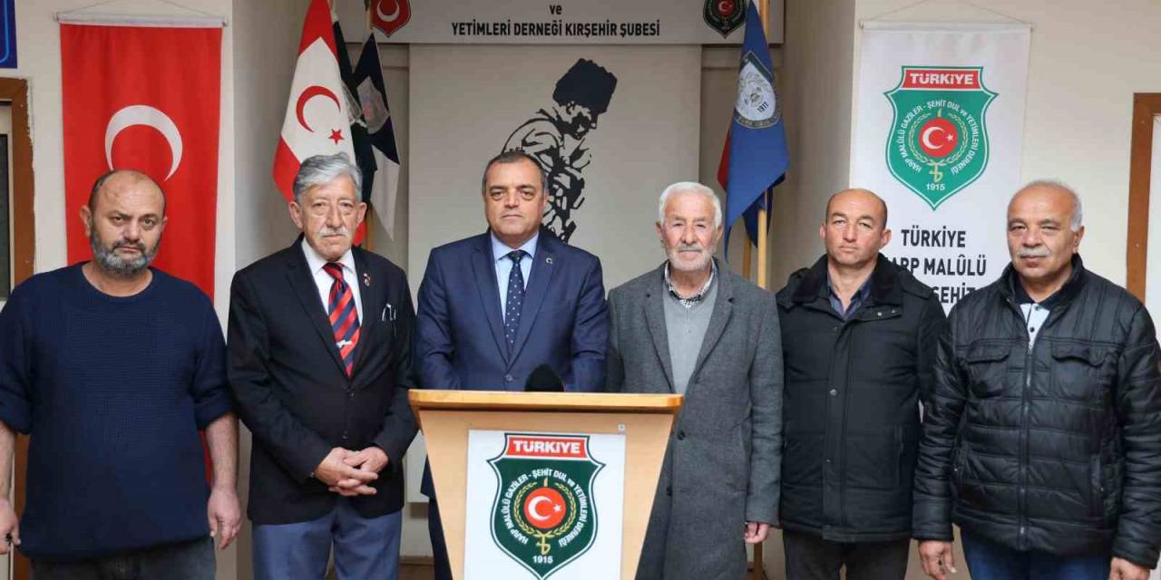 Kırşehir’de Şehit Gazi Dernekleri’nden Teröre Kınama